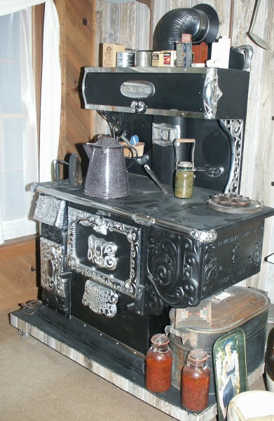 The "Peninsular" stove served many purposes. House-1