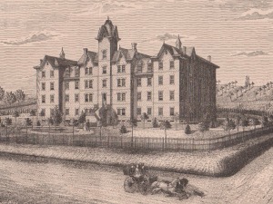 Knox County Infirmary - 1877 Knox County, Ohio -Infirmary