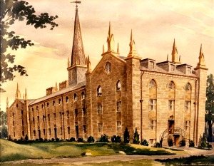 "Old Kenyon," Gambier, Ohio, by Vernon Johnson Old Kenyon, Gambier, Ohio